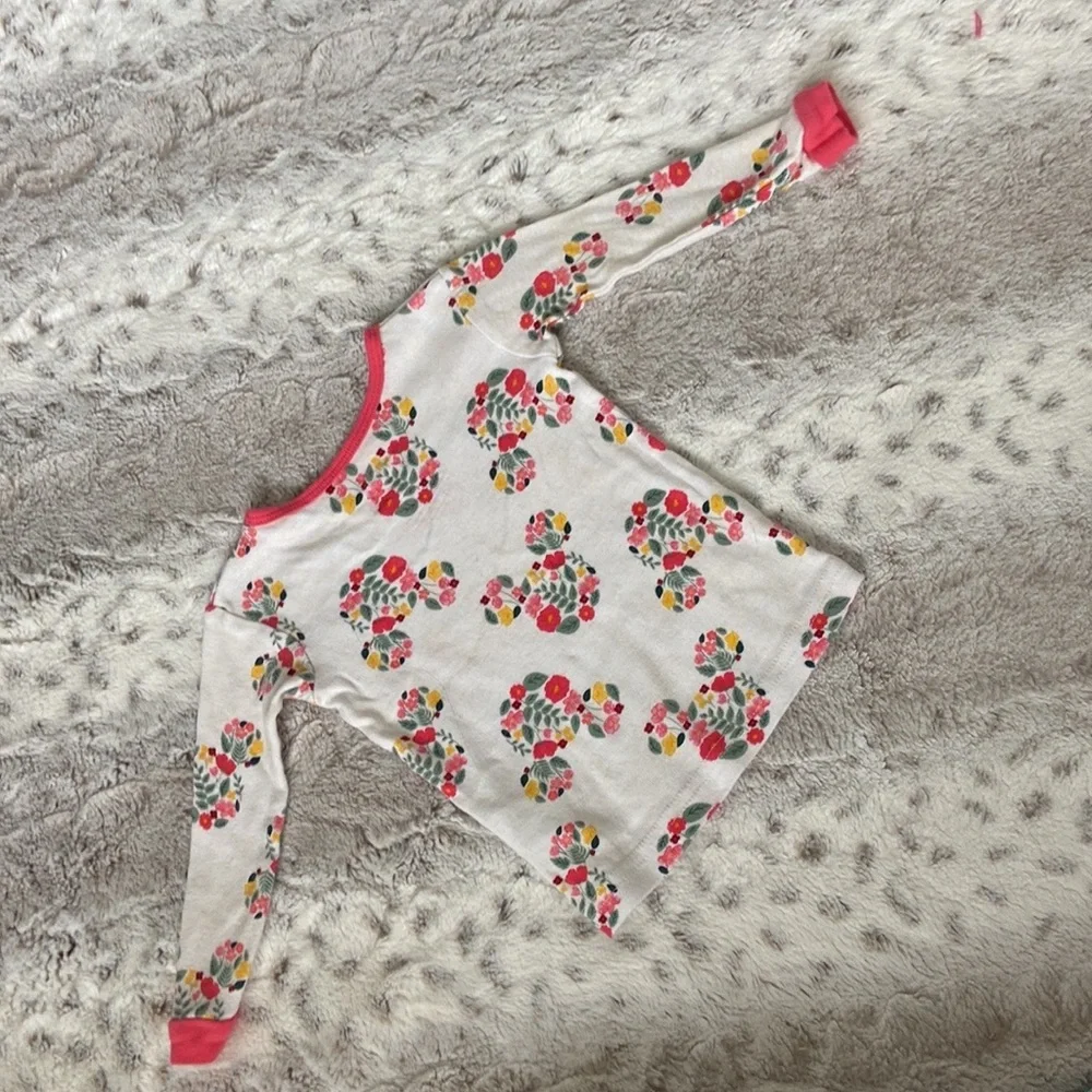 Disney Baby pajama set girls 18 months Minnie Mouse floral Lovecore girlhoodcore